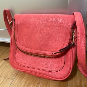 New Coral Crossbody